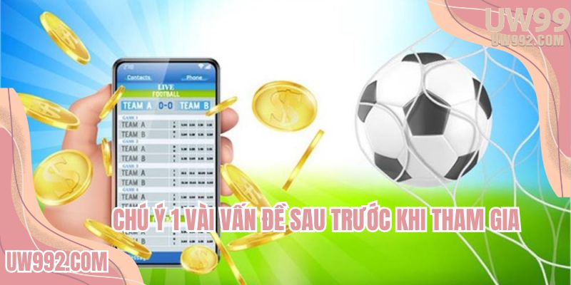 Chú ý 1 vài vấn đề khi tham gia thể thao UW99
