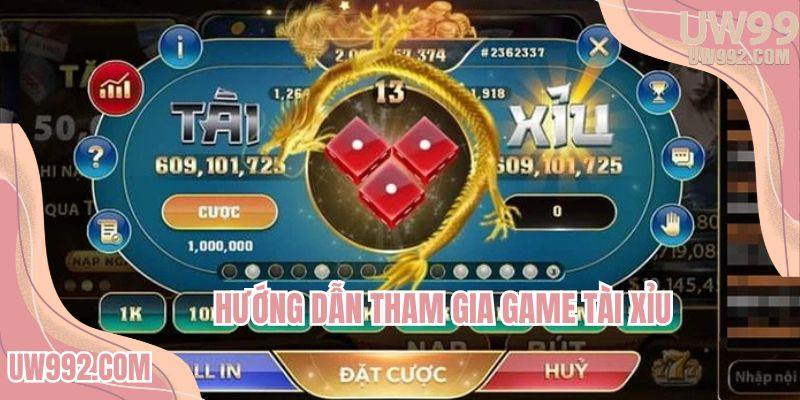 Luật chơi game tài xỉu rút tiền mặt cực đơn giản, dễ dàng
