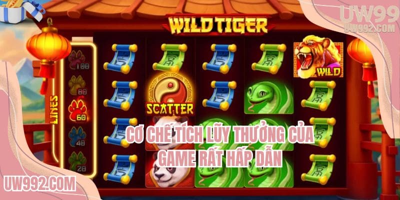 Cơ chế tích lũy thưởng của game rất hấp dẫn